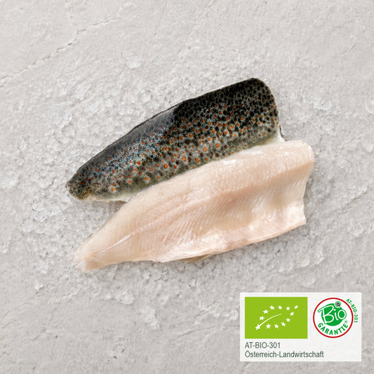 BIO-Bachforellenfilet (filetiert, küchenfertig)
