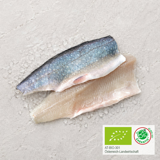 BIO-Bachsaiblingfilet (filetiert, küchenfertig)
